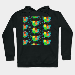 Cheeseburger Toppings Pattern Hoodie